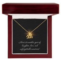 Load image into Gallery viewer, Zodiac Sign Necklace Birthday Gift for Her – Women’s Best Friend Jewelry
