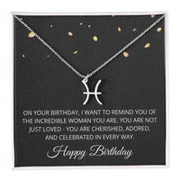 Load image into Gallery viewer, Birthday Gifts for Women with Zodiac Signs - Horoscope Necklace for Her
