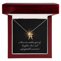 Load image into Gallery viewer, Zodiac Sign Necklace Birthday Gift for Her – Women’s Best Friend Jewelry
