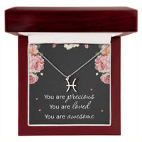 Load image into Gallery viewer, Zodiac Sign Necklace Christmas Gift for Daughter or Granddaughter – Women’s Jewelry
