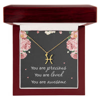 Load image into Gallery viewer, Zodiac Sign Necklace Christmas Gift for Daughter or Granddaughter – Women’s Jewelry
