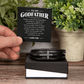 To My Godfather Bracelet - Godfather Gift from Goddaughter Godson, Cross Vegan Leather Bracelet