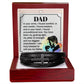 To My Father - Men's Cross Bracelet