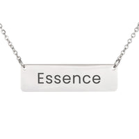 Load image into Gallery viewer, Essence Necklace – Custom Name Horizontal Bar Necklace for Women
