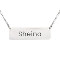 Load image into Gallery viewer, Sheina Necklace – Personalized Name Necklace - Engraved Name Jewelry
