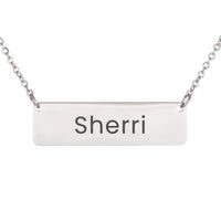 Load image into Gallery viewer, Sherri Necklace – Personalized Name Necklace - Engraved Name Jewelry
