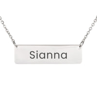 Load image into Gallery viewer, Sianna Necklace – Personalized Name Necklace - Engraved Name Jewelry
