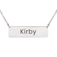 Load image into Gallery viewer, Kirby Necklace – Custom Name Necklace for Her
