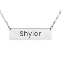 Load image into Gallery viewer, Shyler Necklace – Personalized Name Necklace - Engraved Name Jewelry
