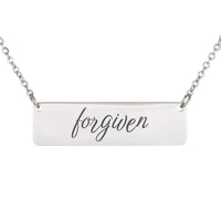 Load image into Gallery viewer, Forgiven Necklace - Forgiveness Bible Verse Gift for Women

