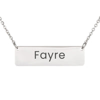 Load image into Gallery viewer, Fayre Necklace – Custom Name Necklace for Women
