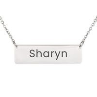 Load image into Gallery viewer, Sharyn Necklace – Personalized Name Necklace - Engraved Name Jewelry
