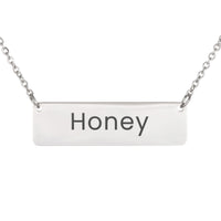 Load image into Gallery viewer, Honey Necklace – Custom Name Necklace for Her

