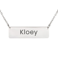 Load image into Gallery viewer, Kloey Necklace – Custom Name Necklace for Her
