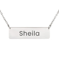 Load image into Gallery viewer, Sheila Necklace – Personalized Name Necklace - Engraved Name Jewelry
