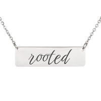 Load image into Gallery viewer, Rooted Necklace - Easter Gift, Faith Religious Pendant

