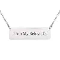 Load image into Gallery viewer, I Am My Beloved's Necklace - Bridal Gift, Song of Solomon 6_3 Wedding Religious Pendant
