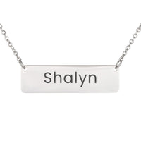 Load image into Gallery viewer, Shalyn Necklace – Personalized Name Necklace - Engraved Name Jewelry
