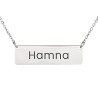 Load image into Gallery viewer, Hamna Necklace – Custom Name Necklace for Her

