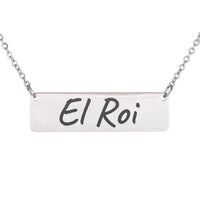 Load image into Gallery viewer, El Roi Necklace - Faith Bible Scripture Pendant for Sister, Genesis 16:13
