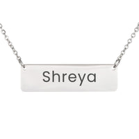 Load image into Gallery viewer, Shreya Necklace – Personalized Name Necklace - Engraved Name Jewelry
