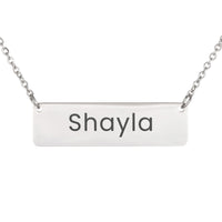 Load image into Gallery viewer, Shayla Necklace – Personalized Name Necklace - Engraved Name Jewelry
