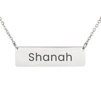 Load image into Gallery viewer, Shanah Necklace – Personalized Name Necklace - Engraved Name Jewelry
