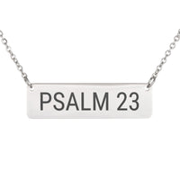 Load image into Gallery viewer, Psalm 23 Necklace - Comfort Scripture Pendant, Remembrance Gift
