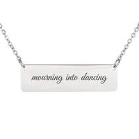 Load image into Gallery viewer, Mourning Into Dancing Necklace - Joy Religious Pendant, Psalm 30_11 Friend Gift
