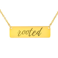 Load image into Gallery viewer, Rooted Necklace - Easter Gift, Faith Religious Pendant
