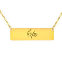 Load image into Gallery viewer, Hope Necklace - Recovery Gift, Dainty Christian Jewelry
