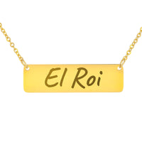 Load image into Gallery viewer, El Roi Necklace - Faith Bible Scripture Pendant for Sister, Genesis 16:13
