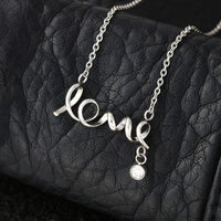 Load image into Gallery viewer, Valentine's Day Jewelry for Daughter, Love Necklace from Mom Dad with Gift Box
