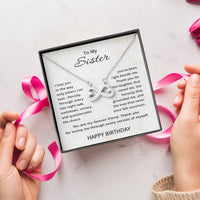 Load image into Gallery viewer, Happy Birthday Gifts for Sister - Birthday Jewelry from Sister
