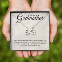 Load image into Gallery viewer, To My Godmother Necklace, Godmother Mothers Day Gift
