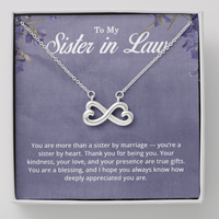 Load image into Gallery viewer, Sister in Law Birthday Gifts for Women - To My Sister in Law Necklace
