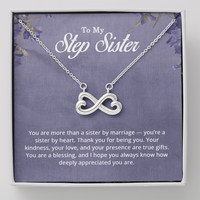 Load image into Gallery viewer, Christmas Gifts for Step Sister - To My Step Sister Necklace
