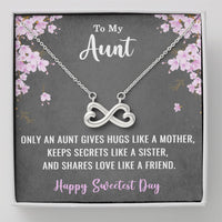 Load image into Gallery viewer, To My Aunt Necklace for Her Happy Sweetest Day

