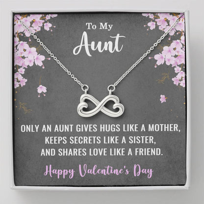 To My Aunt Necklace for Her Happy Valentines Day