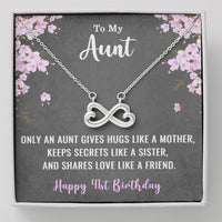 Load image into Gallery viewer, To My Aunt Necklace for Her 41st Birthday 41 Years Old Birthday
