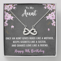 Load image into Gallery viewer, To My Aunt Necklace for Her 11th Birthday 11 Years Old Birthday
