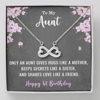 Load image into Gallery viewer, To My Aunt Necklace for Her 1st Birthday 1 Year Old Birthday
