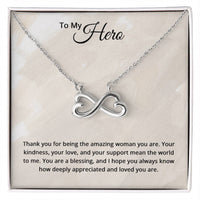 Load image into Gallery viewer, To My Hero Necklace - Christmas Gifrts for your Hero
