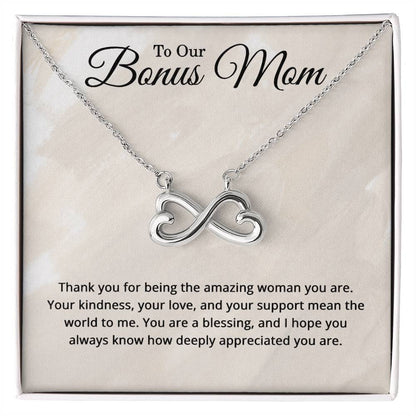 To Our Bonus Mom Necklace - Bonus Mom Gifts from All of Us