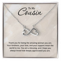 Load image into Gallery viewer, To My Cousin Necklace - Christmas Gifts for Cousin
