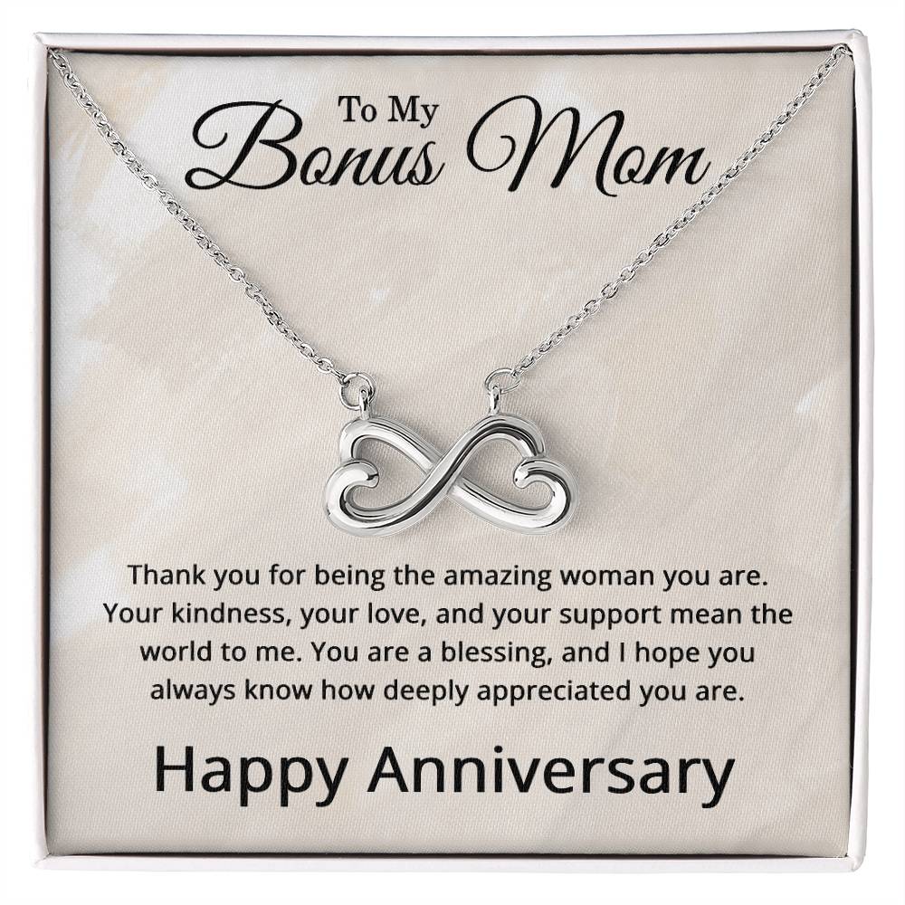 Anniversary Jewelry for Bonus Mom - Necklace for Bonus Mom