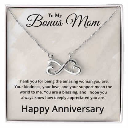 Anniversary Jewelry for Bonus Mom - Necklace for Bonus Mom