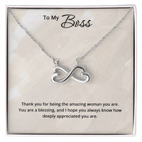 Load image into Gallery viewer, To My Boss Necklace - Christmas Gifts for Boss
