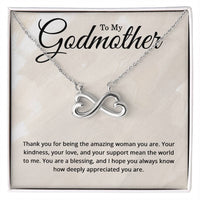 Load image into Gallery viewer, To My Godmother Necklace, Godmother Mothers Day Gift
