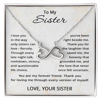 Load image into Gallery viewer, To My Sister Necklace from Sister
